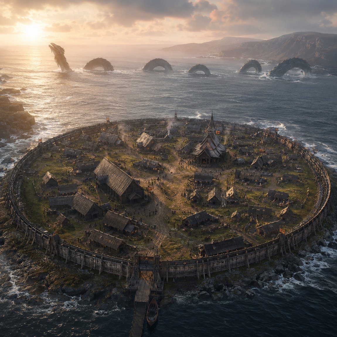 Midgard, die Welt der Menschen, Fjordlandschaft