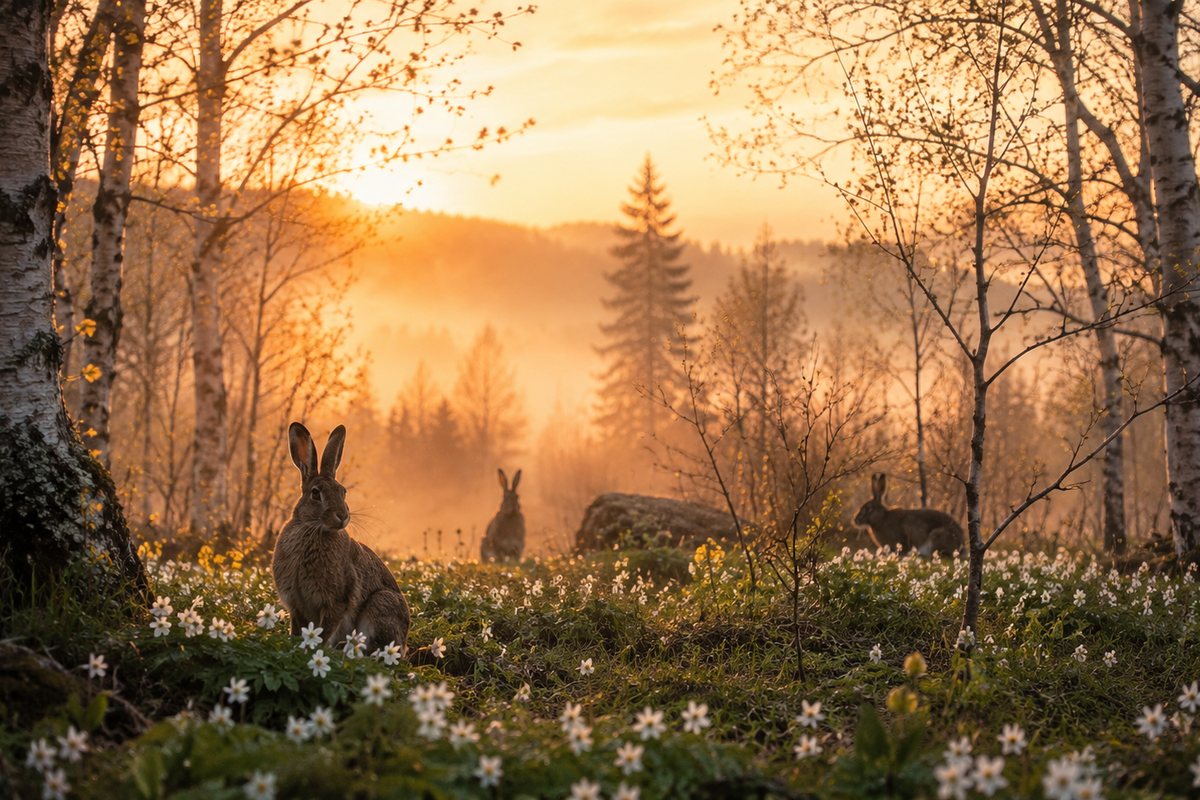 Frühlingsdämmerung – Sinnbild für die germanischen Frühjahrsfeste und die Ostara-Debatte