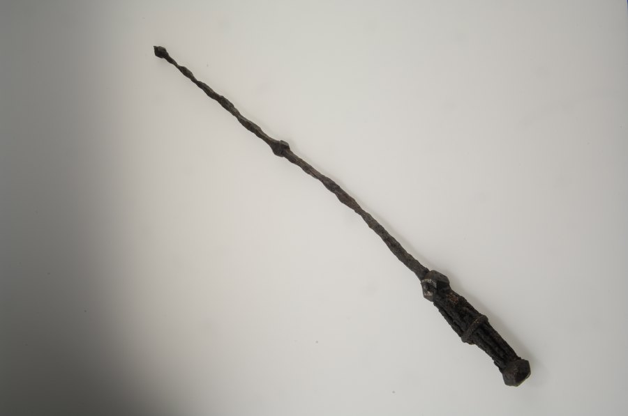 Eiserner Seidr-Stab (Zauberrute) einer Völva aus der Wikingerzeit, Statens historiska museum