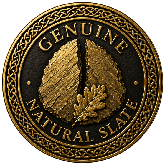 Genuine natural slate