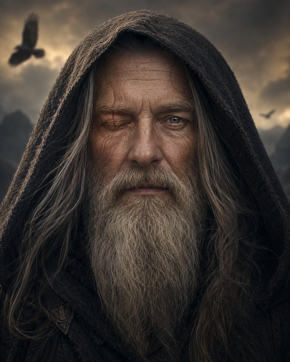 Wodan als grauer Wanderer